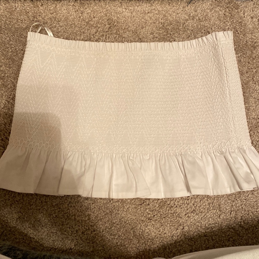 Express x Olivia culpo white tube top